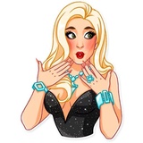 Lady Gaga WhatsApp Sticker #28