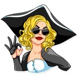 Lady Gaga WhatsApp Sticker #7