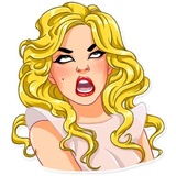 Lady Gaga WhatsApp Sticker #8