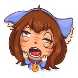 Ms Paws WhatsApp Sticker #13