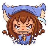 Ms Paws WhatsApp Sticker #22