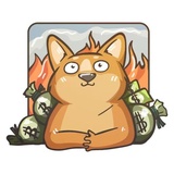 Doge WhatsApp Sticker #16