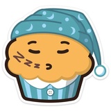Muffin WhatsApp Sticker #11