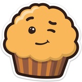 Muffin WhatsApp Sticker #18