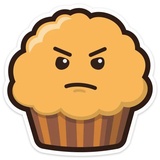Muffin WhatsApp Sticker #25