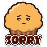 Muffin WhatsApp Sticker #3