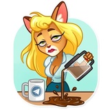 Muti The Secretary WhatsApp Sticker #14