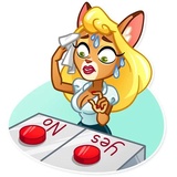 Muti The Secretary WhatsApp Sticker #18