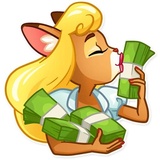 Muti The Secretary WhatsApp Sticker #24