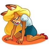 Muti The Secretary WhatsApp Sticker #25