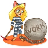 Muti The Secretary WhatsApp Sticker #27