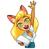 Muti The Secretary WhatsApp Sticker #5