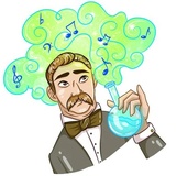 Music Genius WhatsApp Sticker #11