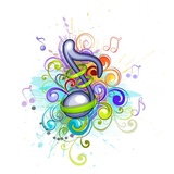 Music Notes WhatsApp Sticker #10