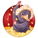 Niffler WhatsApp Sticker #11