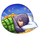 Niffler WhatsApp Sticker #14