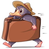 Niffler WhatsApp Sticker #15