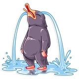 Niffler WhatsApp Sticker #19