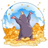 Niffler WhatsApp Sticker #21