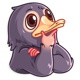 Niffler WhatsApp Sticker #22