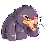 Niffler WhatsApp Sticker #24