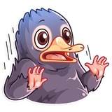 Niffler WhatsApp Sticker #4