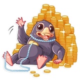 Niffler WhatsApp Sticker #5