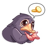 Niffler WhatsApp Sticker #6