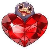 Niffler WhatsApp Sticker #8