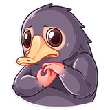 Niffler WhatsApp Sticker #9
