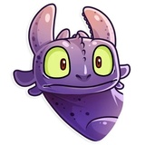 Toothless WhatsApp Sticker #11