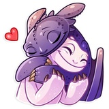 Toothless WhatsApp Sticker #18