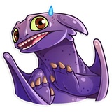 Toothless WhatsApp Sticker #4