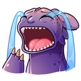Toothless WhatsApp Sticker #7