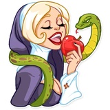 Naughty Nun WhatsApp Sticker #19