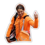 Rafael Nadal WhatsApp Sticker #17