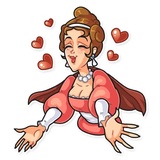 Napoleon and Josephine WhatsApp Sticker #13