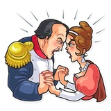 Napoleon and Josephine WhatsApp Sticker #16