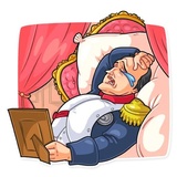 Napoleon and Josephine WhatsApp Sticker #17