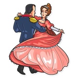Napoleon and Josephine WhatsApp Sticker #24