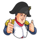 Napoleon and Josephine WhatsApp Sticker #3