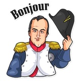 Napoleon and Josephine WhatsApp Sticker #5