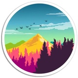 Nature Scenes WhatsApp Sticker #21