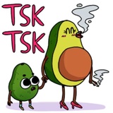 Naughty Food WhatsApp Sticker #16