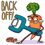 Naughty Food WhatsApp Sticker #2