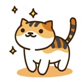 Neko Atsume WhatsApp Sticker #5