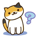 Neko Atsume WhatsApp Sticker #7