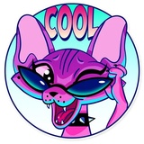 The Neon Demon WhatsApp Sticker #12