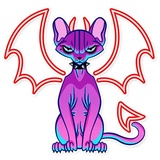 The Neon Demon WhatsApp Sticker #15