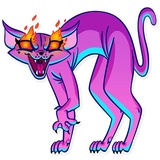 The Neon Demon WhatsApp Sticker #17